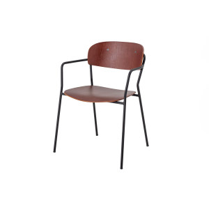 Piter Dining Chair, Brown, Plywood单椅