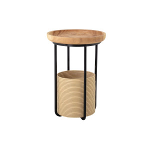 Hitti Sidetable, Nature, Suar Wood床头柜