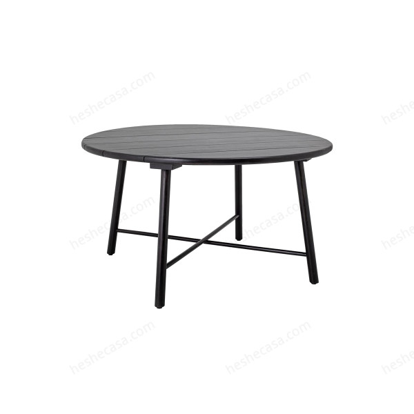 Lope Dining Table, Black, Acacia餐桌