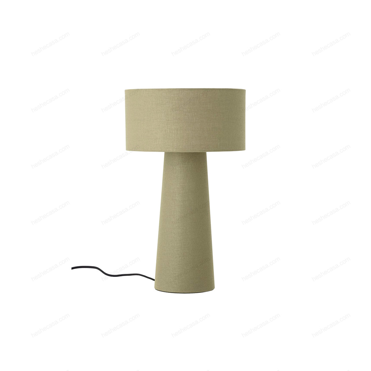 Karl Table Lamp, Green, Polyester台灯