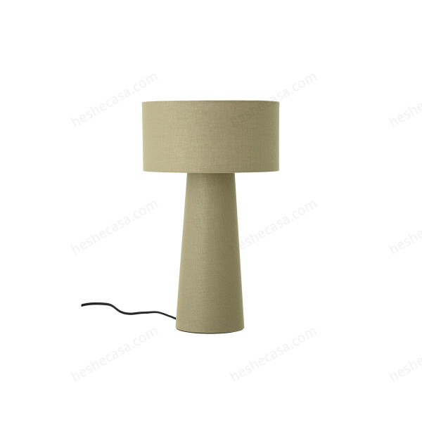 Karl Table Lamp, Green, Polyester台灯