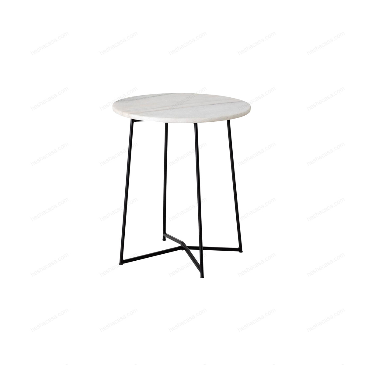 Anou Sidetable, White, Marble茶几/边几