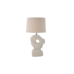 Cathy Table Lamp, White, Stoneware台灯