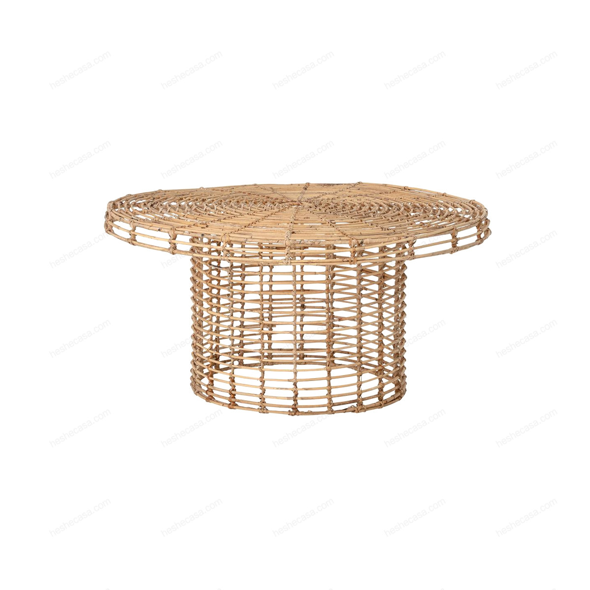 Abena Coffee Table, Nature, Rattan茶几/边几