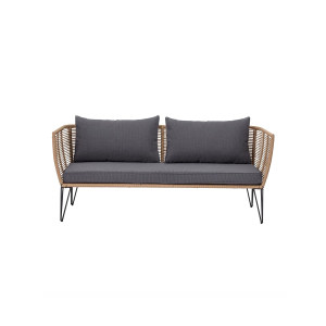 Mundo Sofa, Brown, Metal 户外沙发