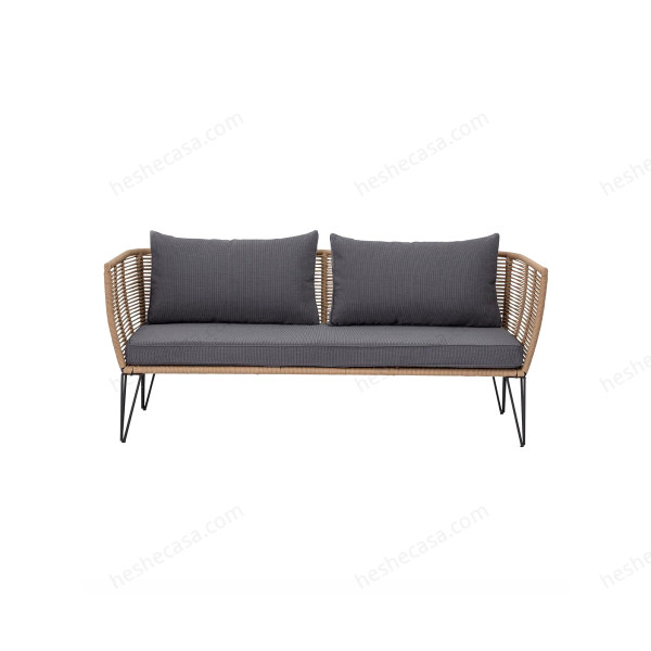 Mundo Sofa, Brown, Metal 户外沙发