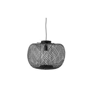 Rodi Pendant Lamp, Black, Bamboo吊灯