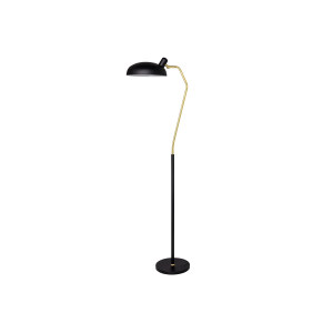 Roseanna Floor Lamp, Black, Metal落地灯