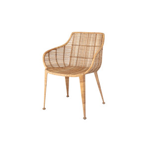Amira Lounge Chair, Nature, Rattan单椅