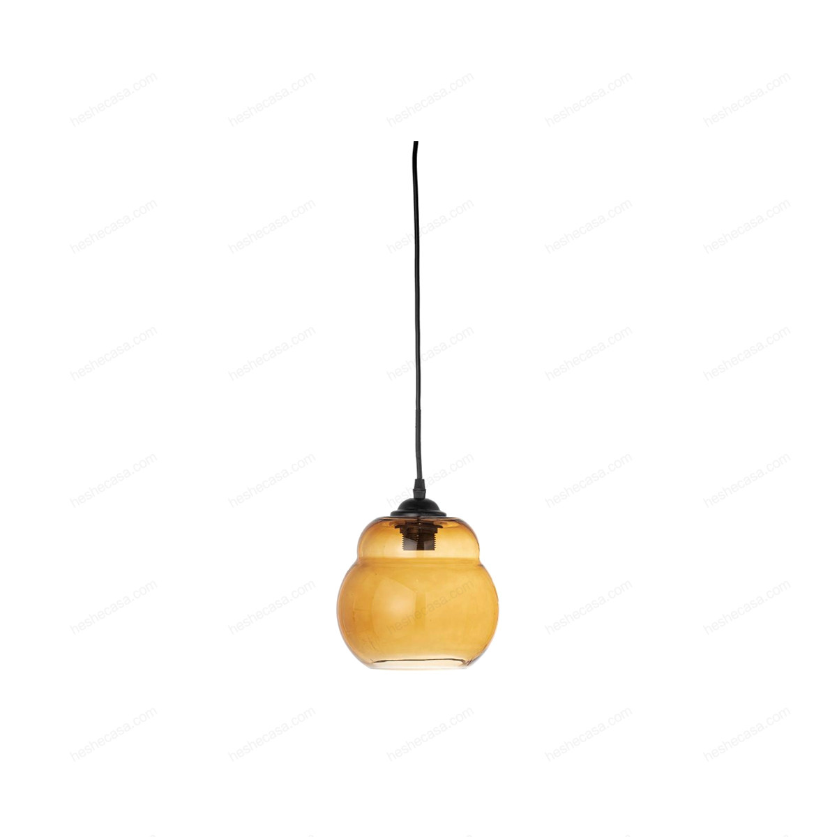 Baha Pendant Lamp, Brown, Glass吊灯