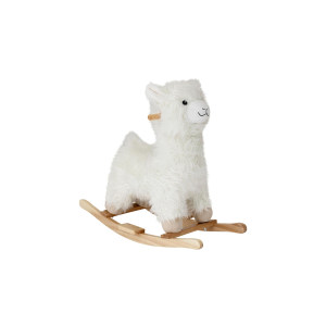 Kinto Rocking Toy, Lama, White, Polyester 玩具