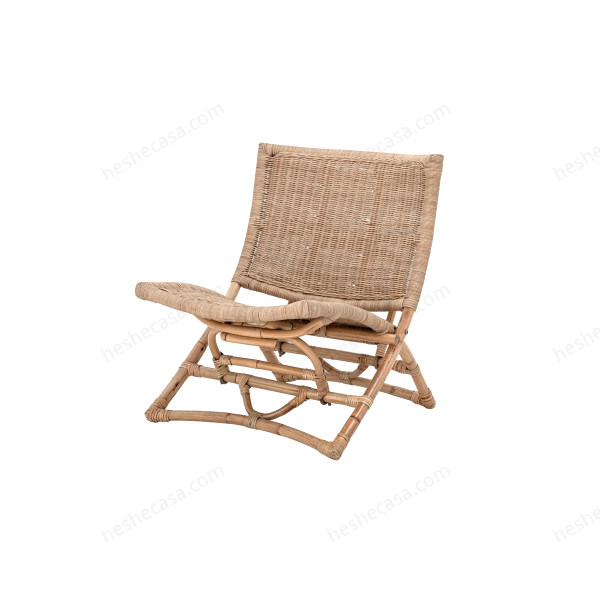 Baz Lounge Chair, Nature, Rattan扶手椅