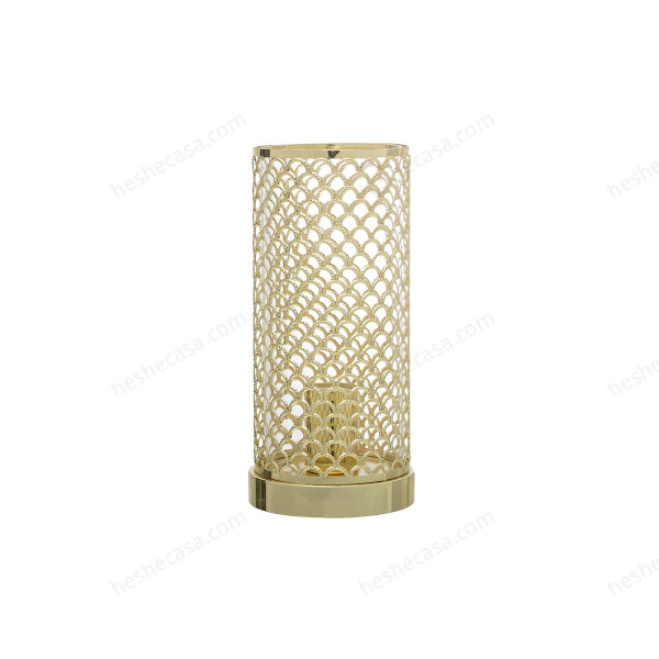 Elvi Table Lamp, Gold, Metal台灯