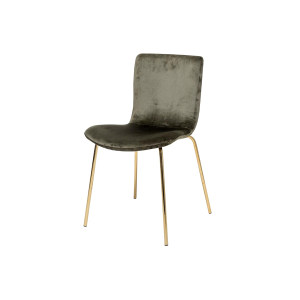Bloom Dining Chair, Green, Polyester单椅