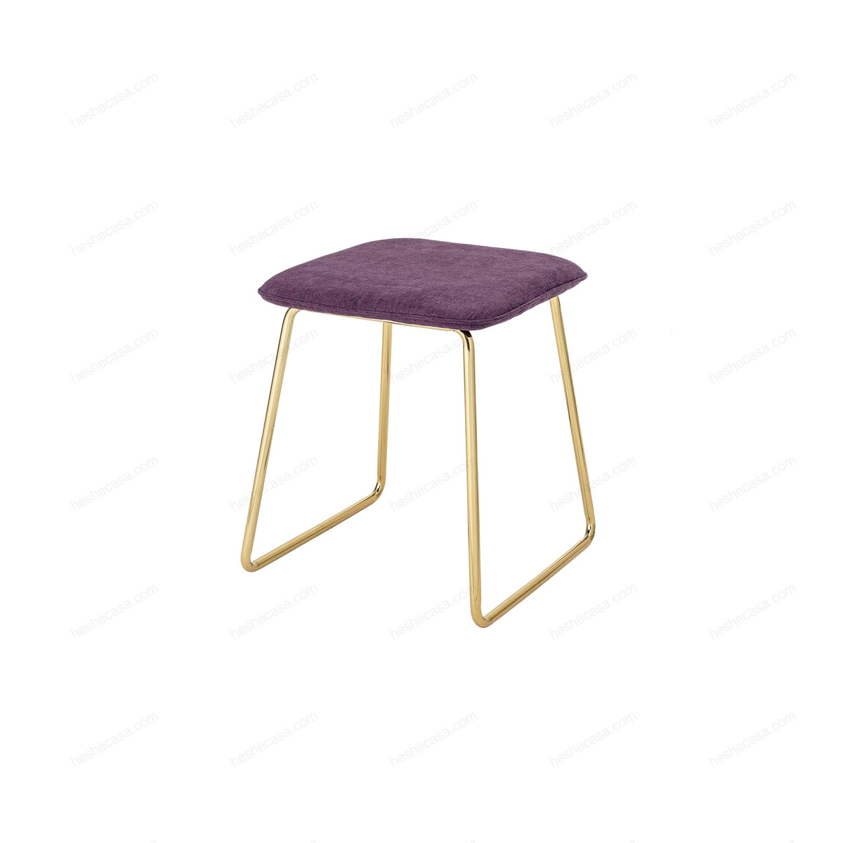 Cajsa Stool, Purple, Polyester凳子/踏