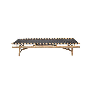 Vida Daybed, Black, Bamboo 户外长凳/长椅