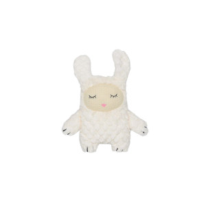 Benjamin Plush Bunny, White, Polyester 玩具