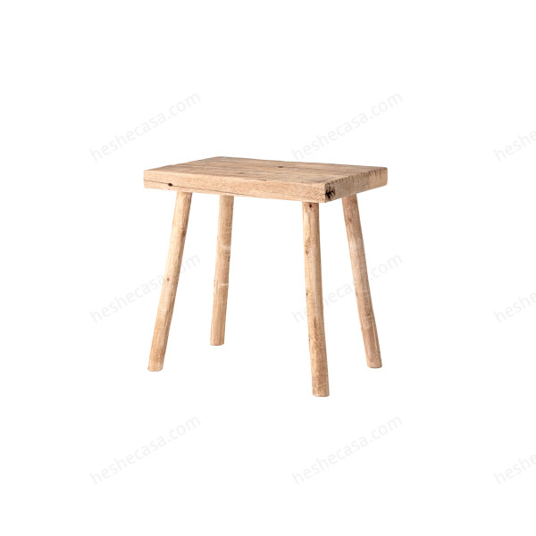 Bellis Stool, Nature, Recycled Wood凳子/踏