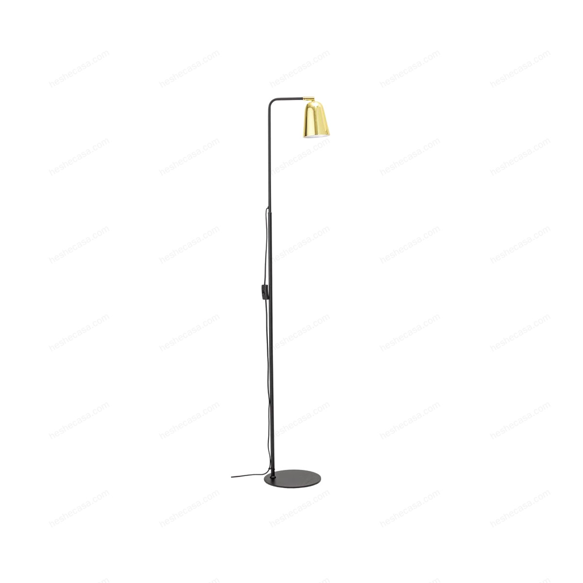 Vanessa Floor Lamp, Black, Metal落地灯