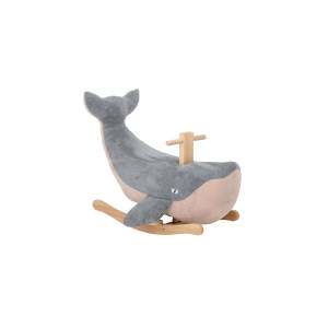Moby Rocking Toy, Whale, Blue, Polyester 玩具