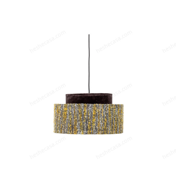 Cornelia Pendant Lamp, Yellow, Silk吊灯