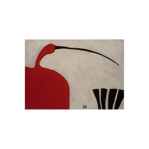 Red Ibis装饰画
