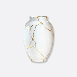 Kintsugi White Large Vase 22.4花瓶