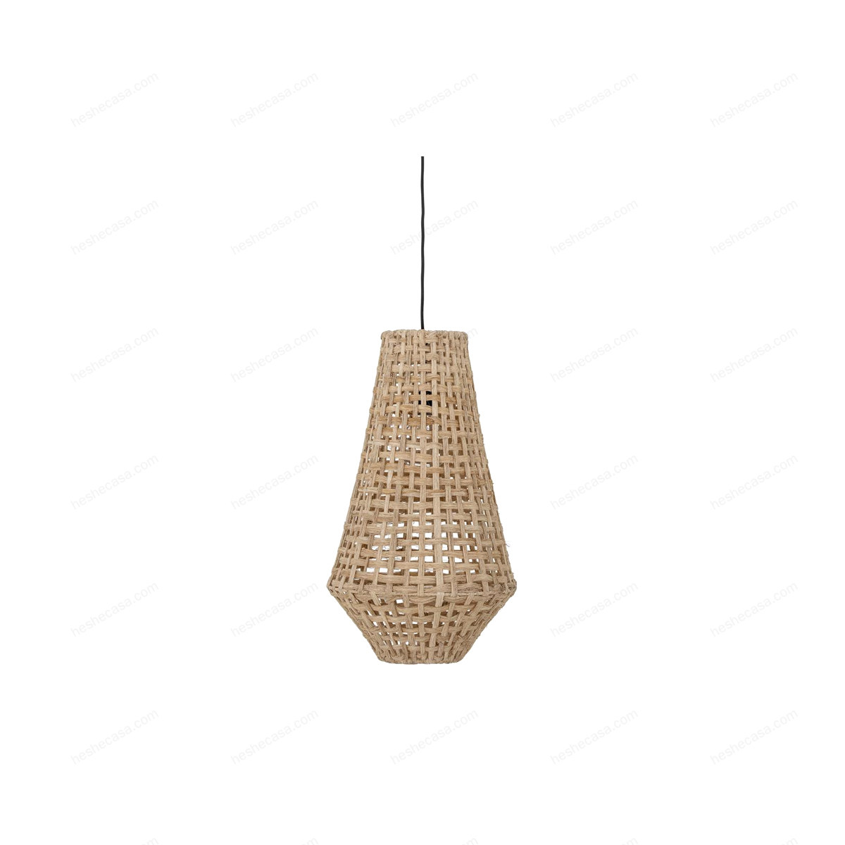 Nolie Pendant Lamp, Nature, Banana Palm Bark吊灯