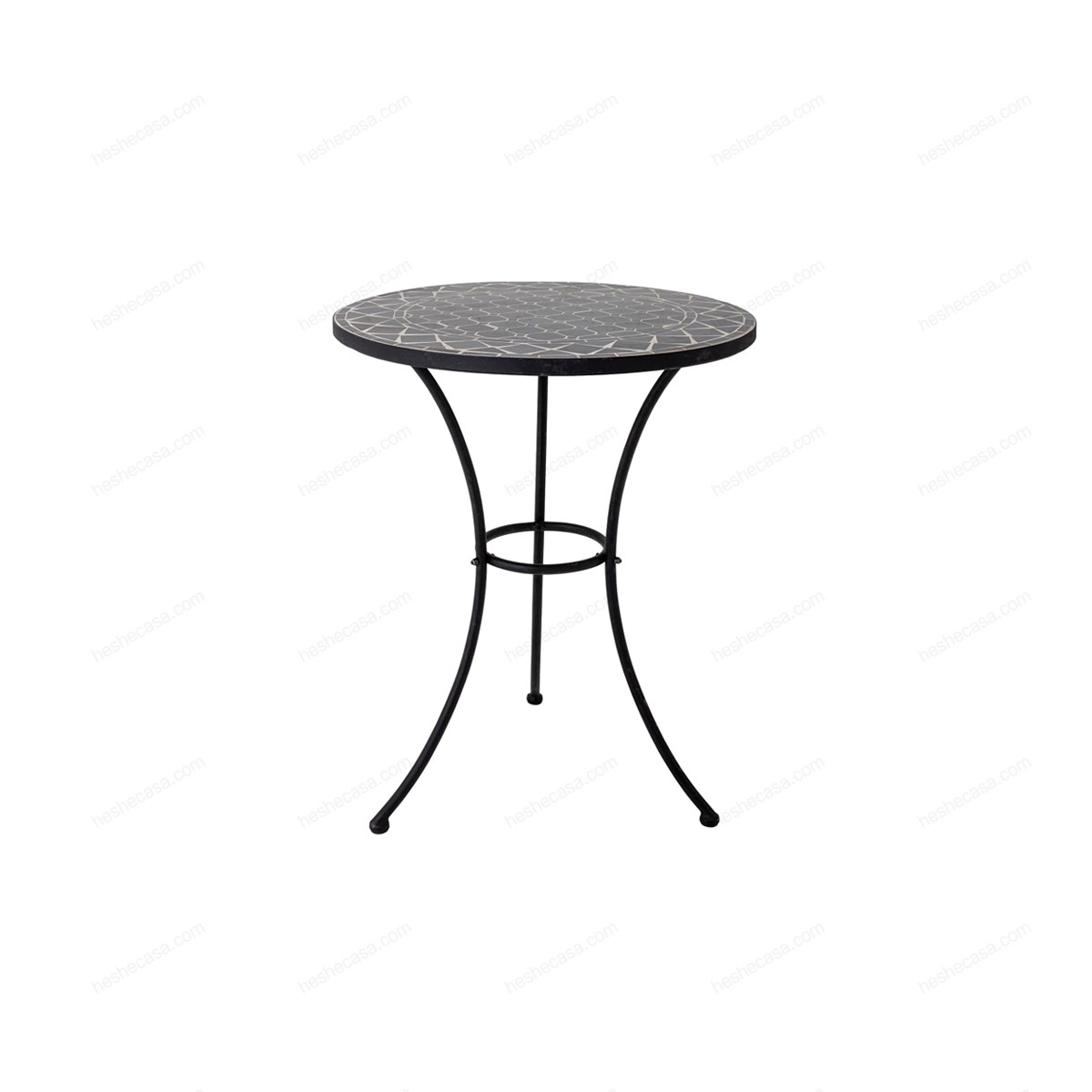 Lala Sidetable, Black, Stone茶几/边几