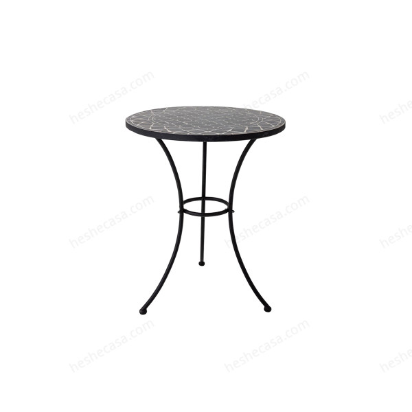 Lala Sidetable, Black, Stone茶几/边几