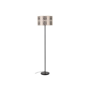 Selita Floor Lamp, Black, Metal落地灯