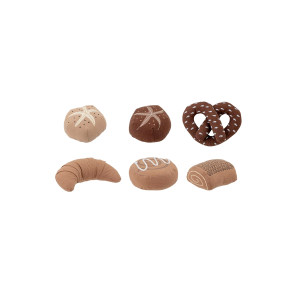 Snorre Play Set, Food, Brown, Cotton 玩具