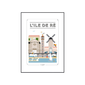 Tableau Lg Ile De Re装饰画