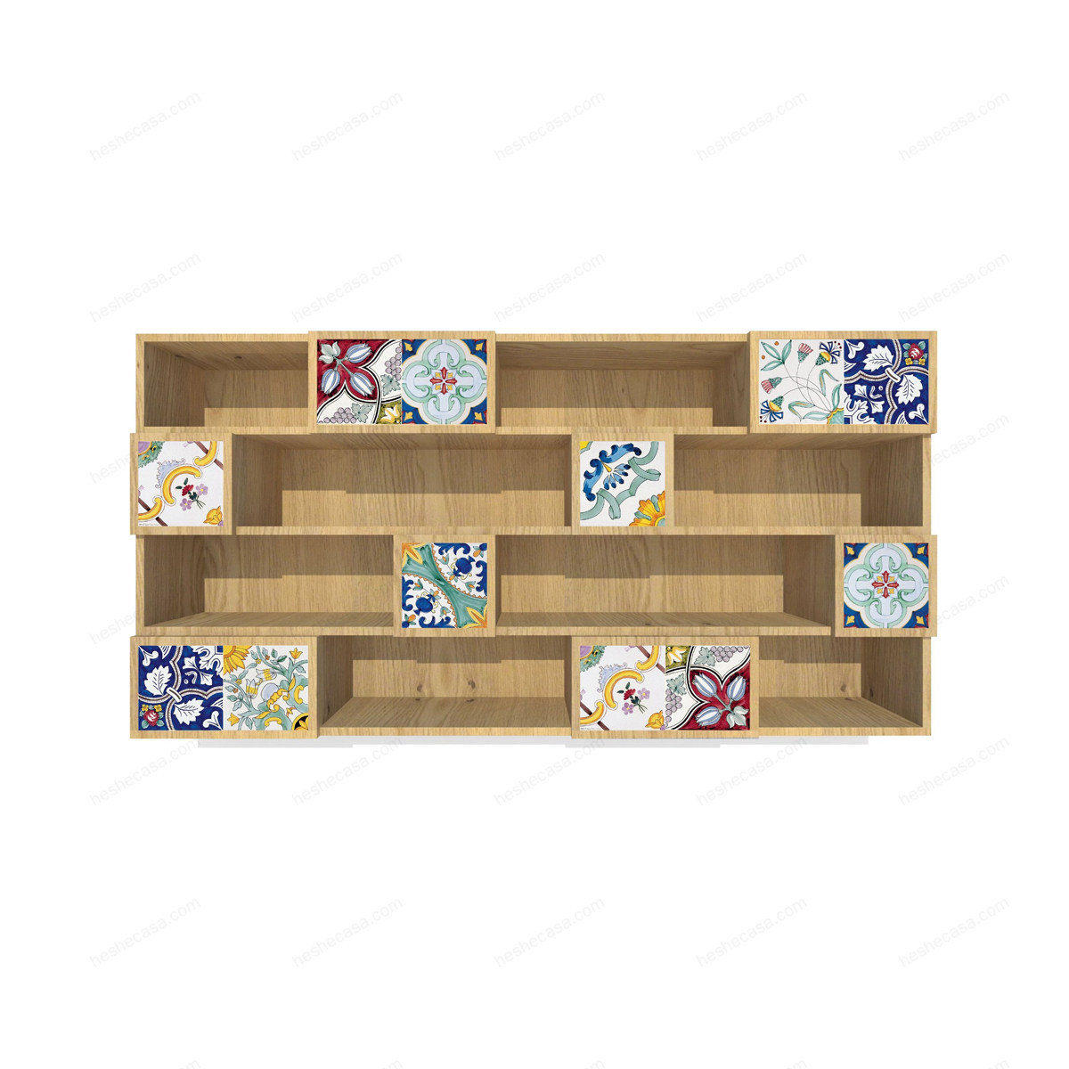 Rovere Maiolicato置物架/书柜