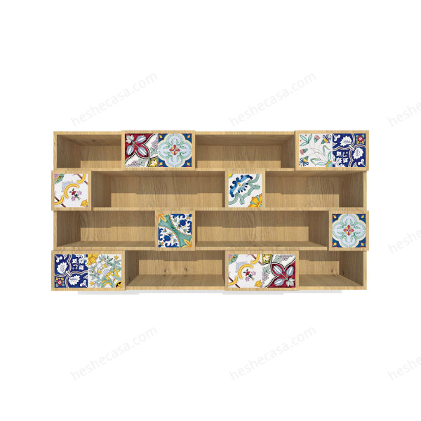 Rovere Maiolicato置物架/书柜