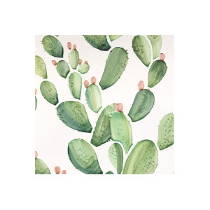 Verde Verticale Cactus壁纸