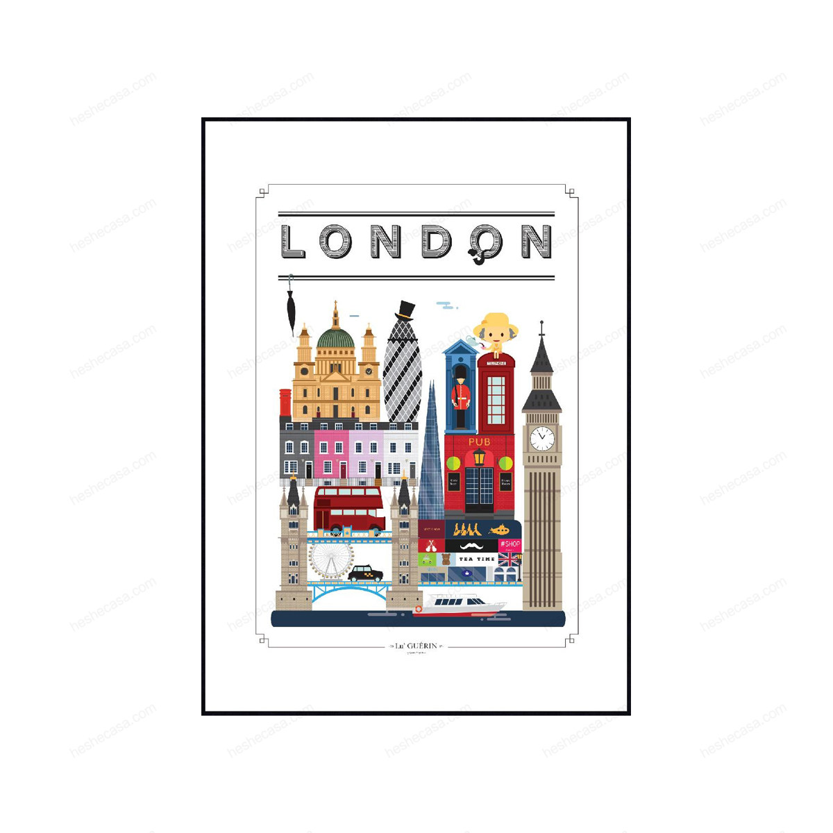 Tableau Lg London装饰画