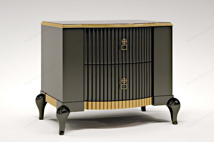 Bruno Zampa家具Buster床头柜 传统手工艺和现代设计风格完美结合 第2张