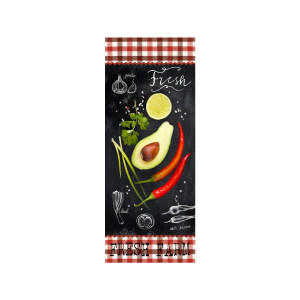 Toile Imprimee Cuisine Avocat 24X60装饰画