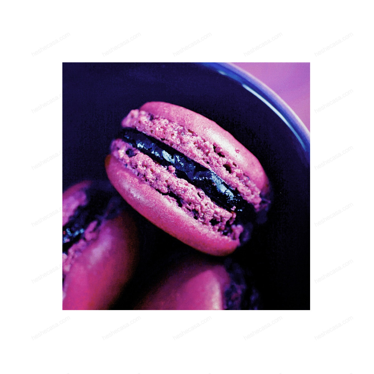 Toile Imp Macarons Zoom 30X30Cm装饰画