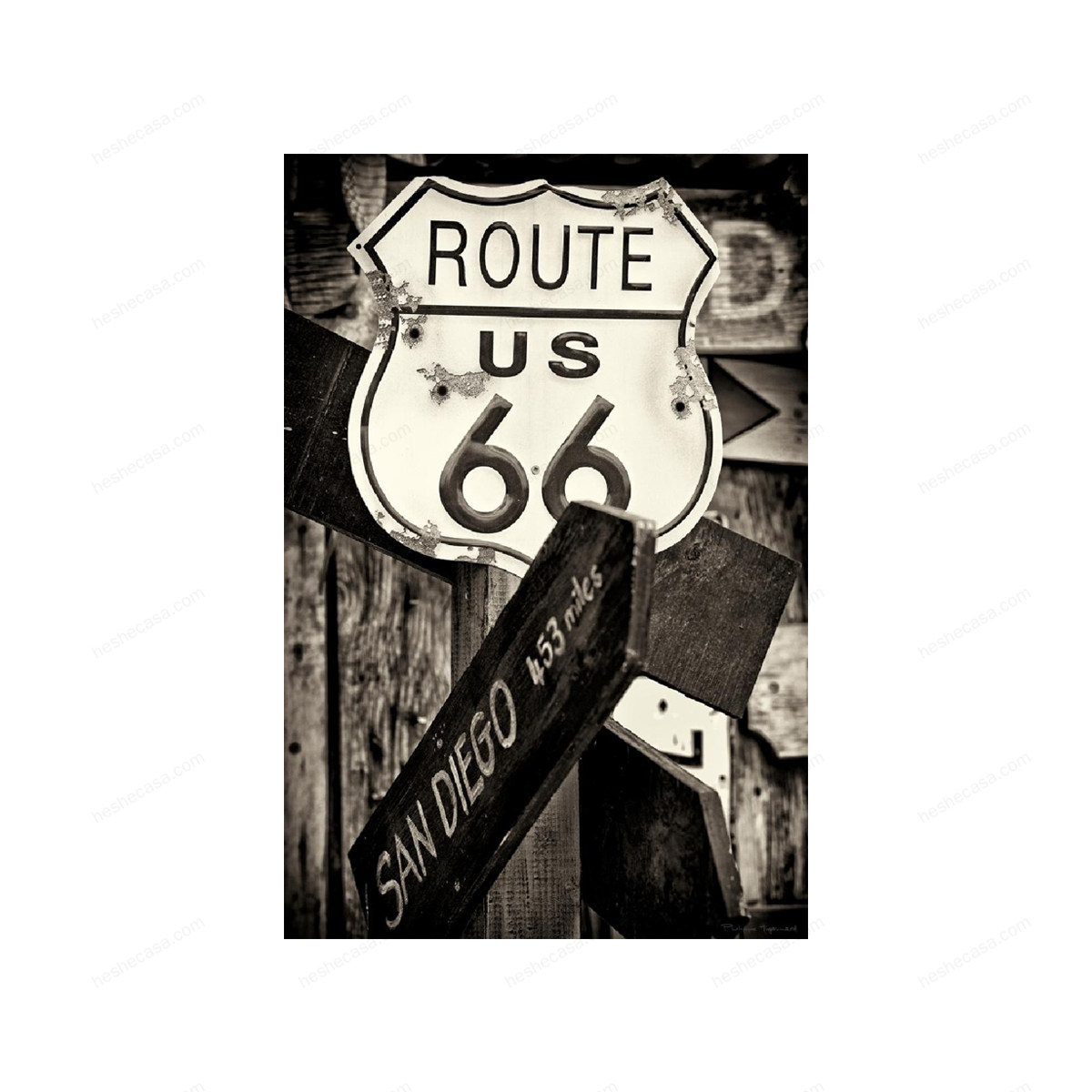 Ph Car Route 66装饰画