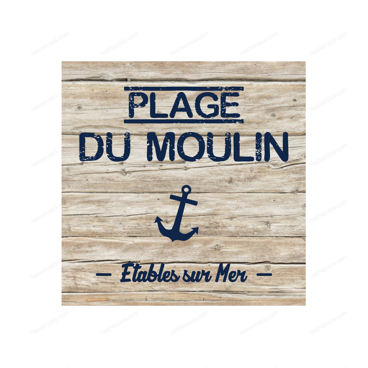 Panneau Plage Moulin装饰画