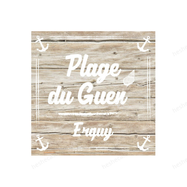 Panneau Plage Du Guen装饰画