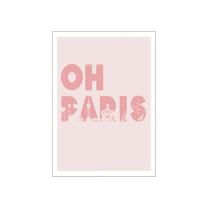 Oh Paris装饰画
