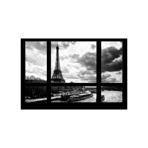 Ph Paris Eiffel Seine装饰画