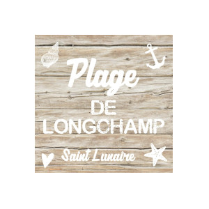 Panneau Plage Longchamp装饰画