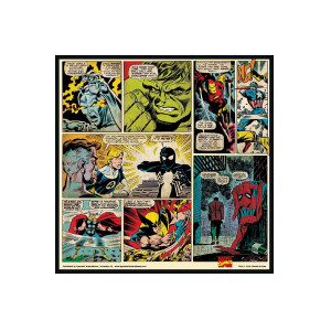 Marvel Comics Panel装饰画