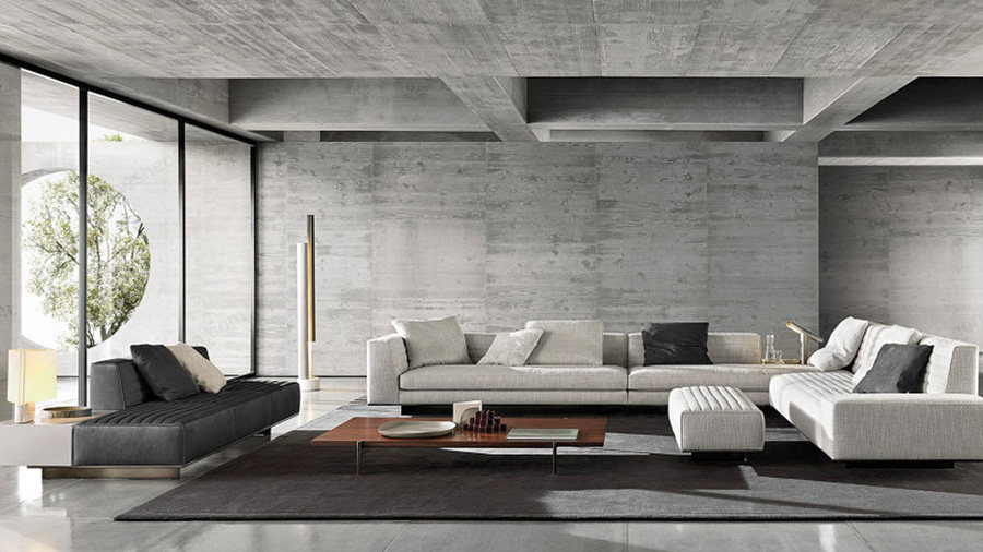 Minotti2021新品沙发 以功能性著称的Roger沙发 第2张