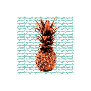 Ha Pineapple Orange装饰画