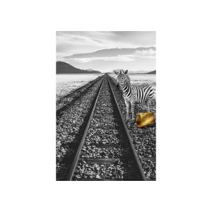 Gold Rail装饰画